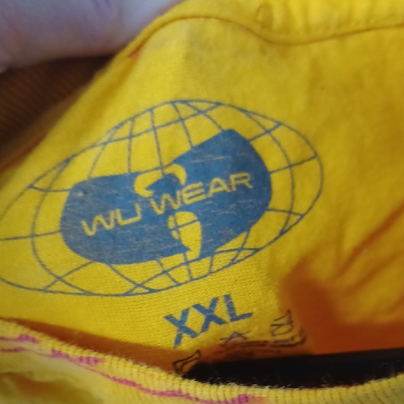 1995 Forever Graphic Red Dragon Yellow Tee Wu Tang - Picture 2 of 4